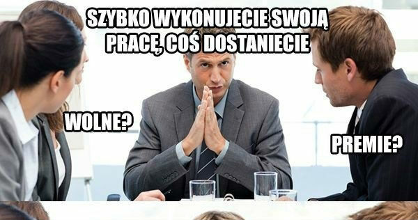Nagroda za szybką pracę