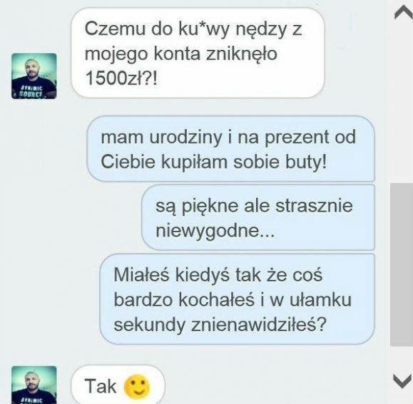 Od miłości do nienawiści 