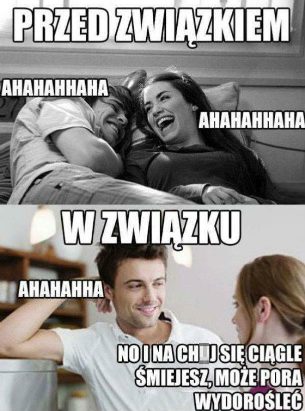 Przed związkiem vs w związku