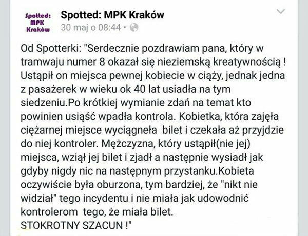 Stokrotny szacun!