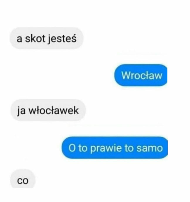 Ktoś tu nie zna geografii 