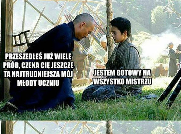 To się nazywa poświęcenie