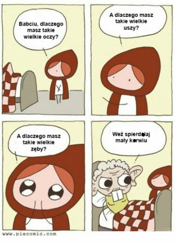 Bajka o czerwonym kapturku