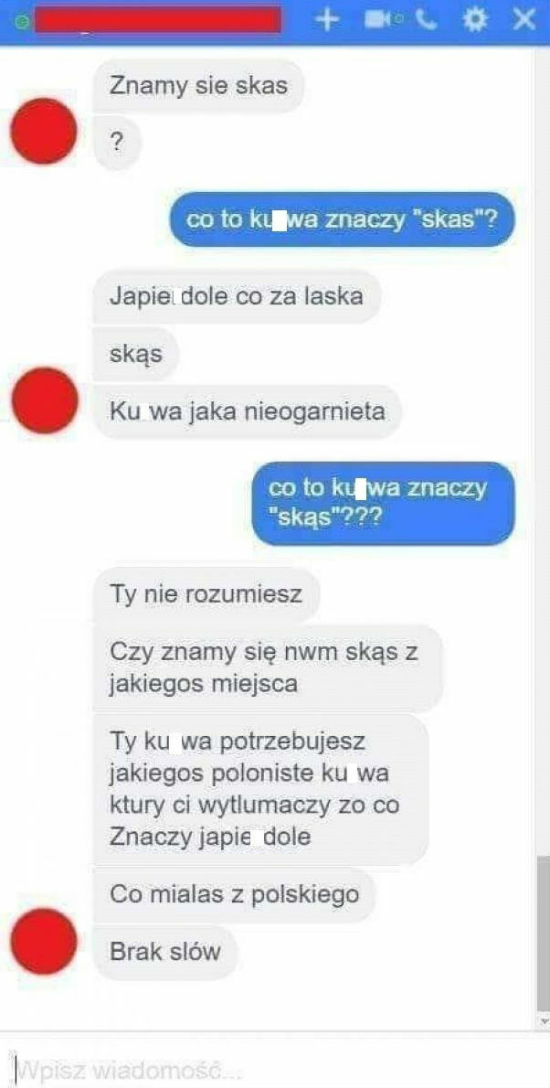 Komuś puściły nerwy