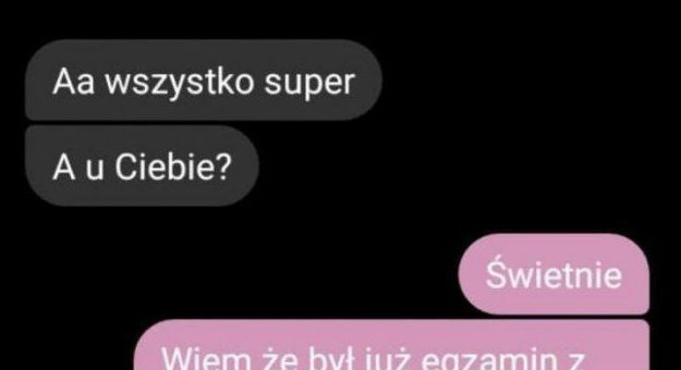 Rozmowa po egzaminie