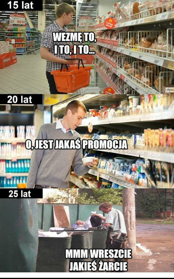 Wszystko się zmienia na przestrzeni lat