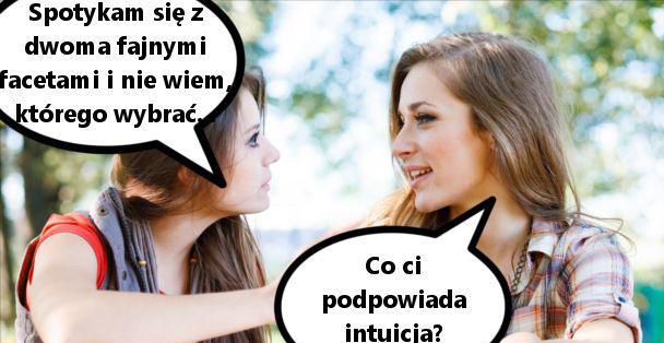 Co podpowiada intuicja?