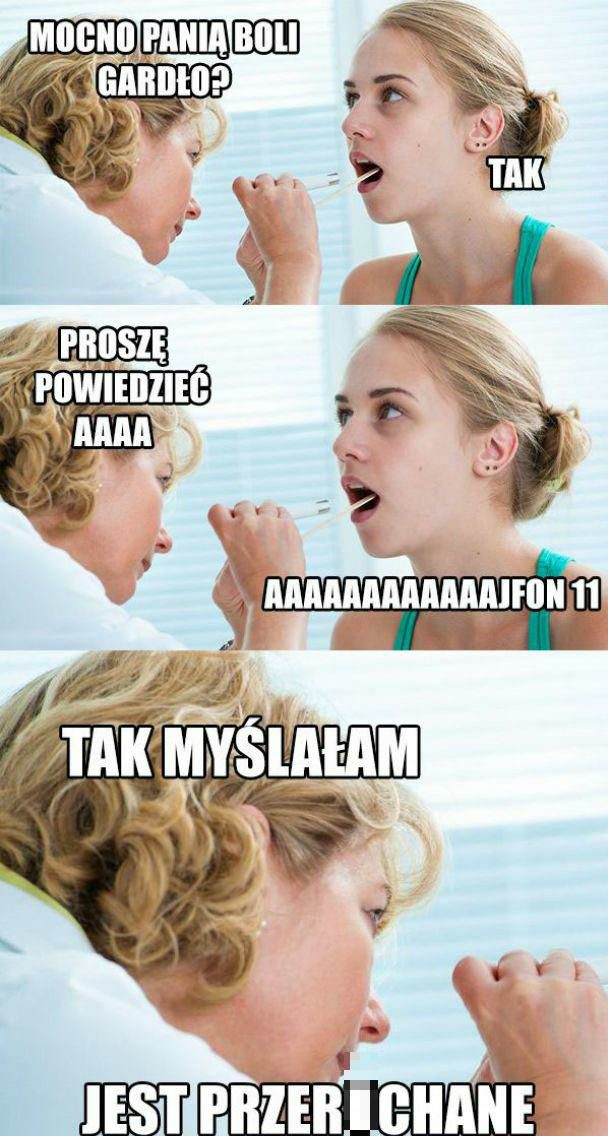 Ból gardełka :D