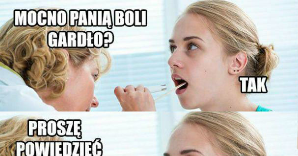 Ból gardełka :D