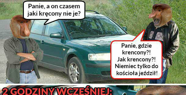 Kręcony samochód