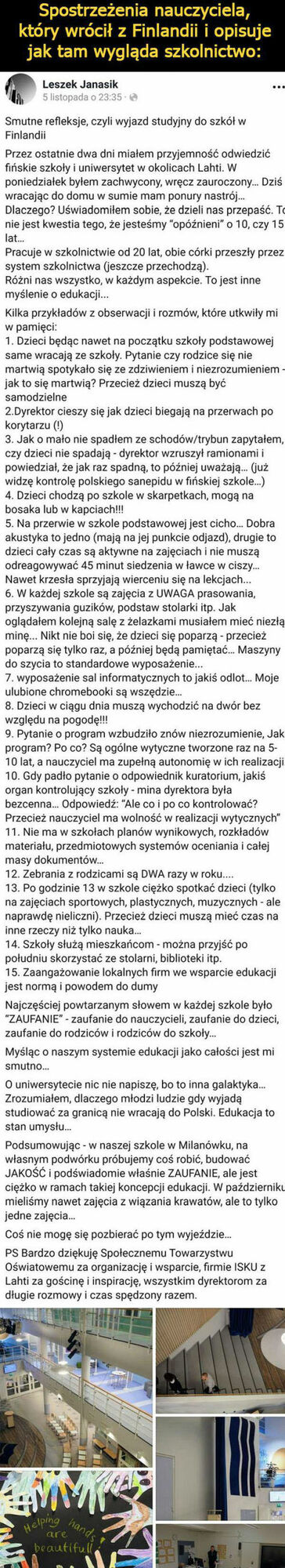 Szkolnictwo w Finlandii