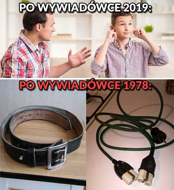 Wywiadówka kiedyś i dziś