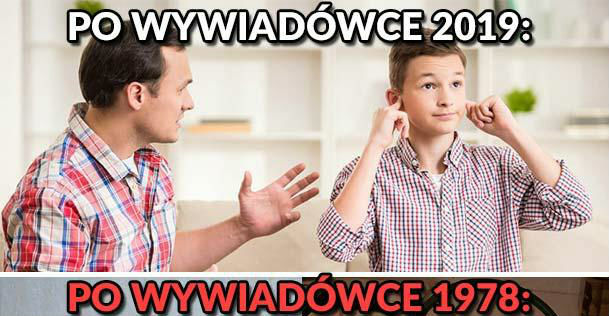 Wywiadówka kiedyś i dziś