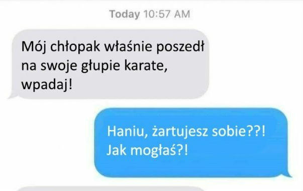 Źle zaadresowana wiadomość 