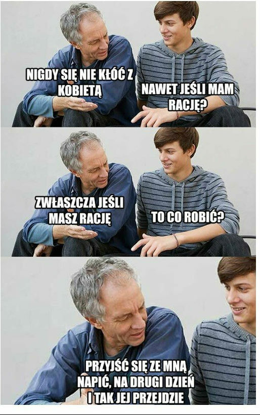 Szczera rozmowa z ojcem