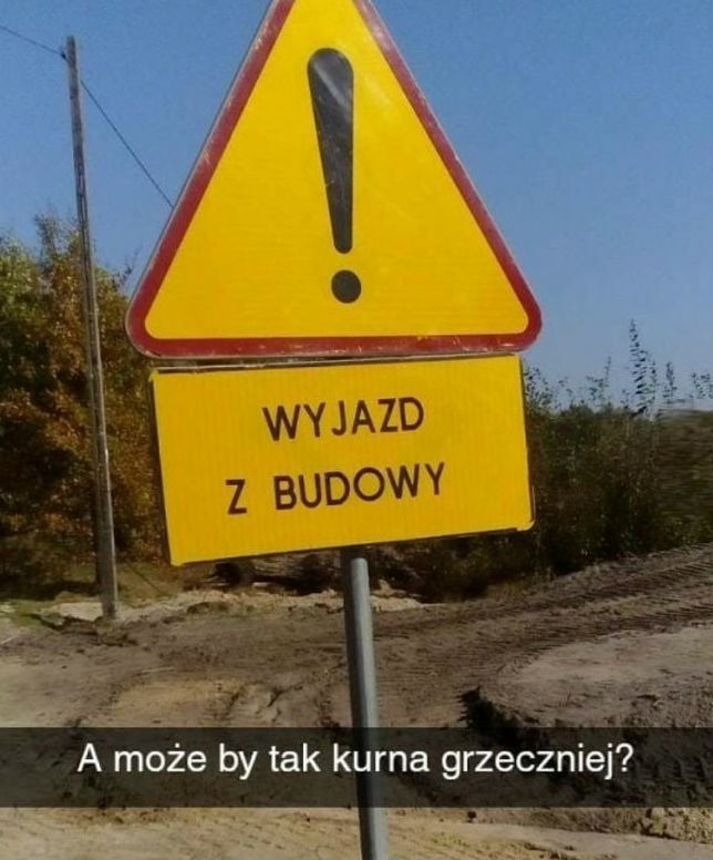 Pierwsze ostrzeżenie