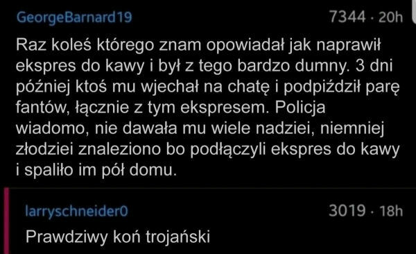 Karma wraca. Oto dowód :D