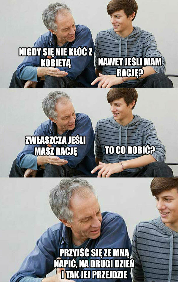 Męski protip :D