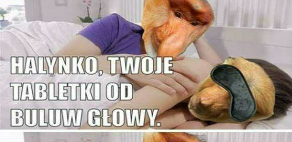 Sposób na ból głowy :D