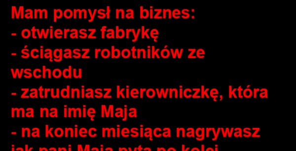 Mistrzowski pomysł na biznes