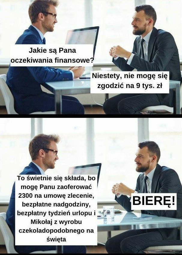 Oczekiwania w pracy