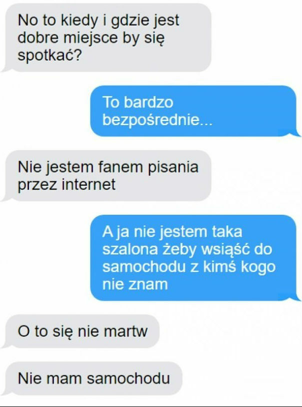 Znajomość przez internet