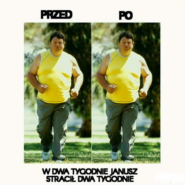 Janusz i jego trening