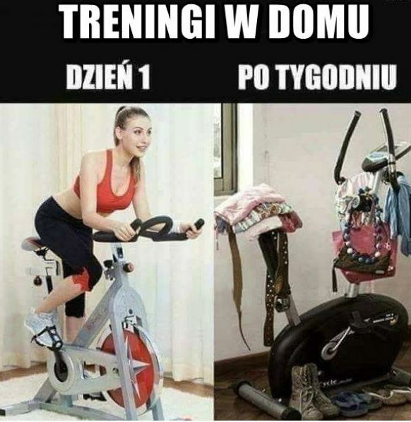 Trening w domu !