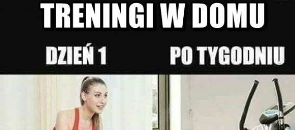 Trening w domu !