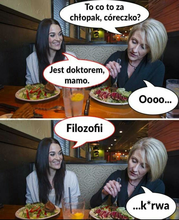 Obiad z matką