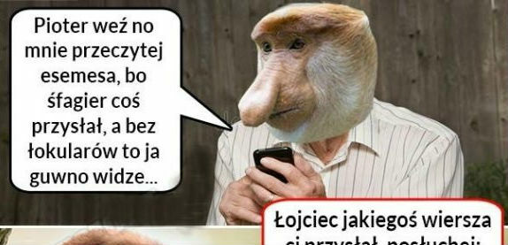 Kiedy Janusz dostaje smsa