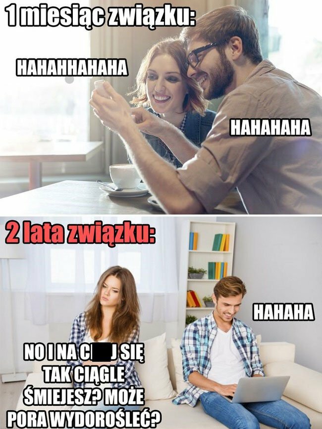 Poczucie humoru w związku :D