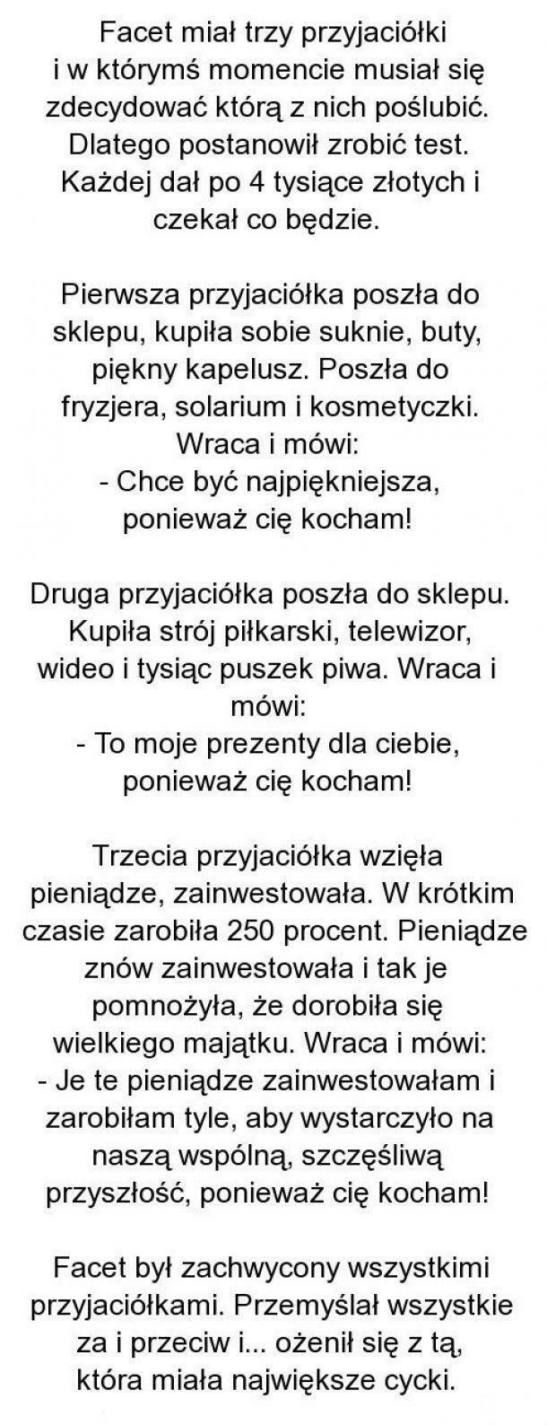 Jak faceci wybierają żonę :D
