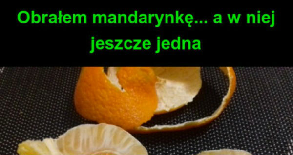Mandarynkowa matrioszka :D