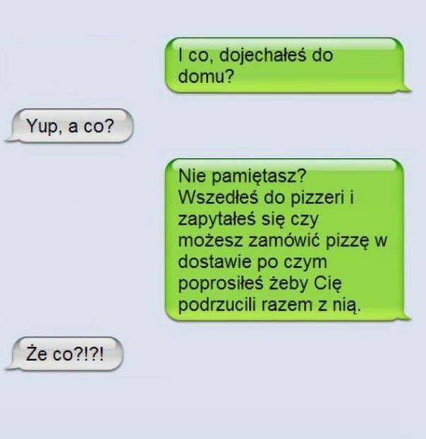 Mistrzowski powrót do domu :D