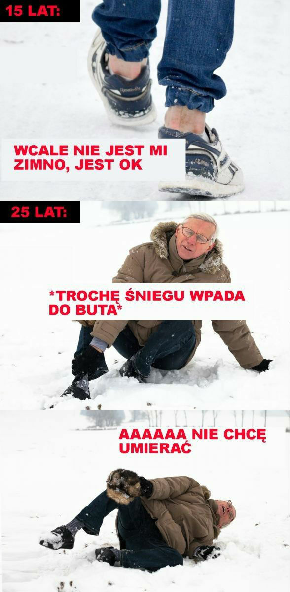 Starość nie radość :D