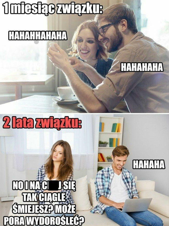 Typowa sytuacja w związku