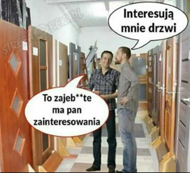 Taka sytuacja w sklepie