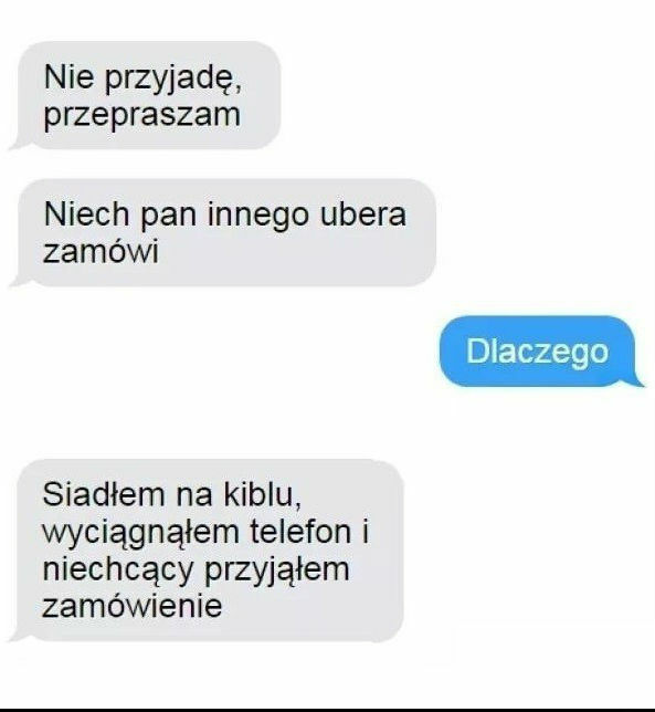Ale on nie chciał