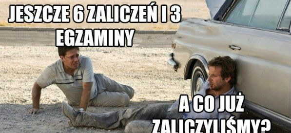Pierwszy egzamin z głowy