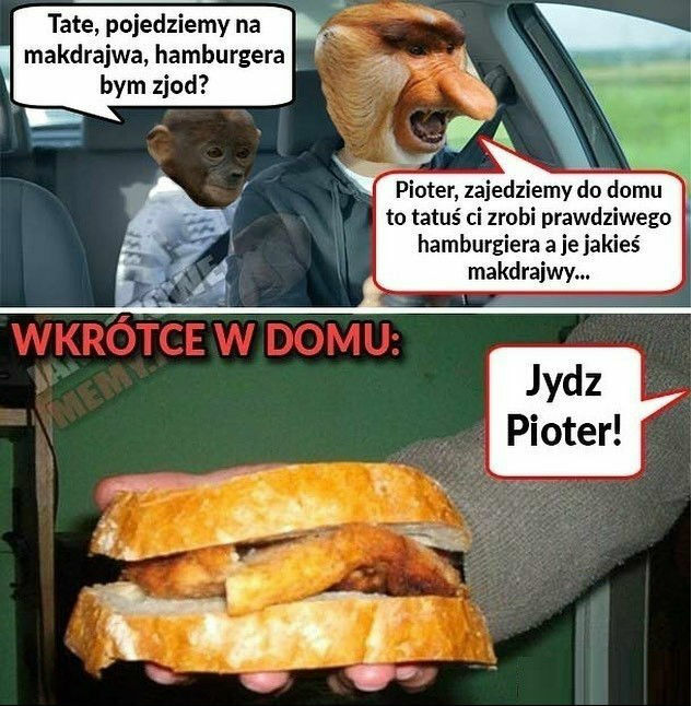 Rozmowa Janusza razem z synem