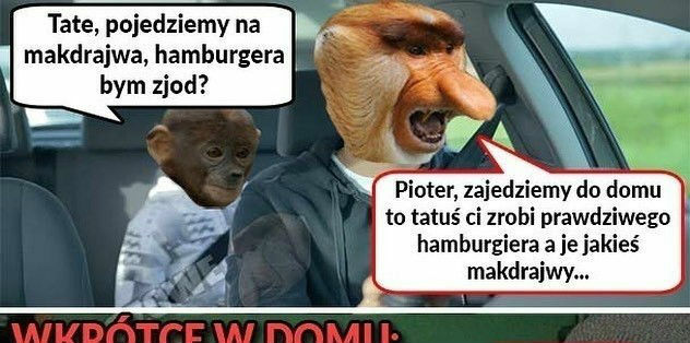 Rozmowa Janusza razem z synem