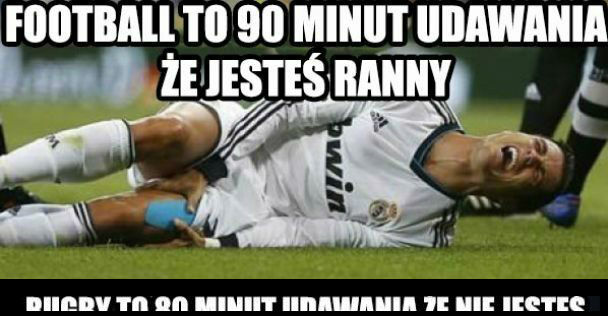 Różnica między piłką nożną a rugby