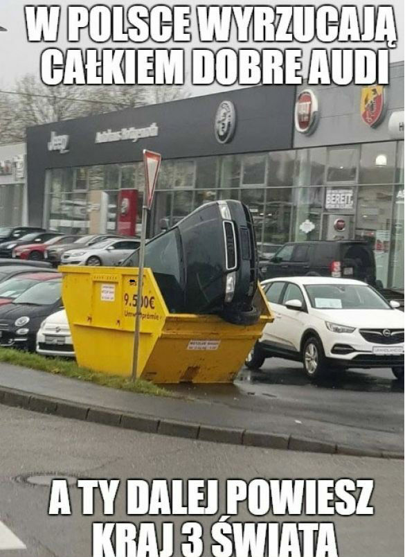 Polska - tu biedy nie ma :D