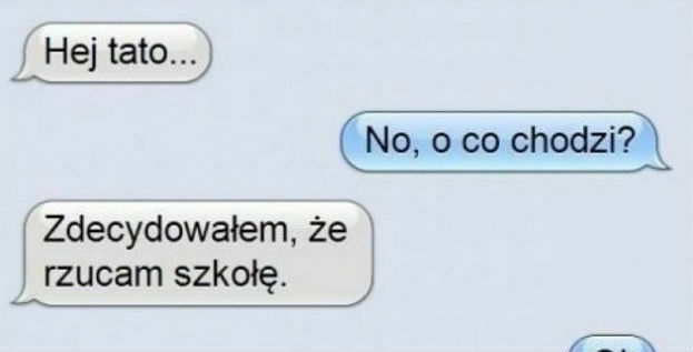 Rozmowa z tatą