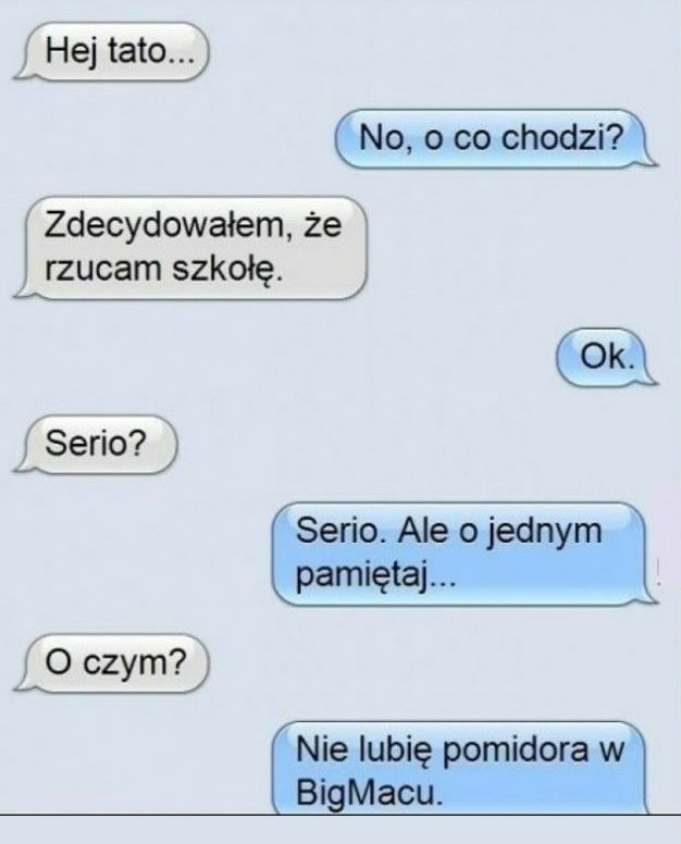 Rozmowa z tatą