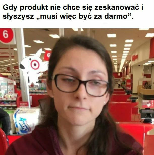 Taka sytuacja w sklepie