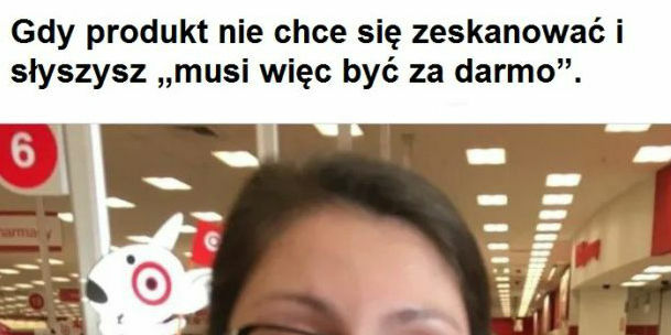 Taka sytuacja w sklepie