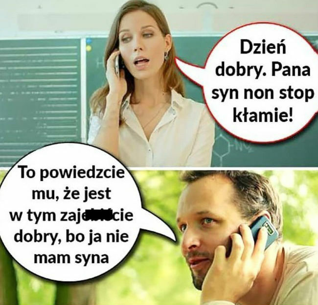 A to kłamczuszek 
