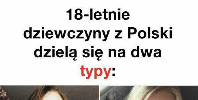 Dwa typy nastolatek :D